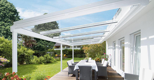 Glass Roof Veranda