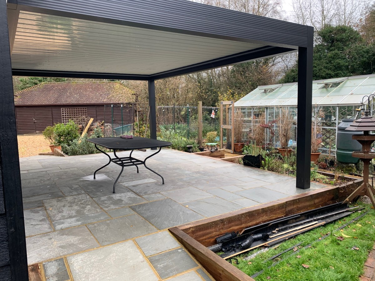 Louvered Canopy in Berkshire - Glass Rooms, Verandas, Canopies, Awnings ...