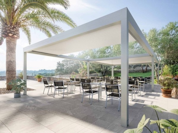 lanai sway louvered roof canopy