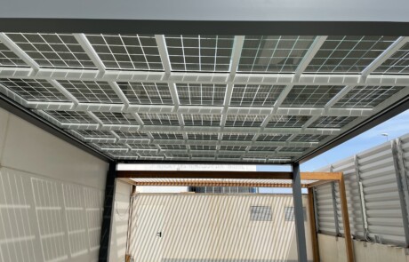 solar car park canopy